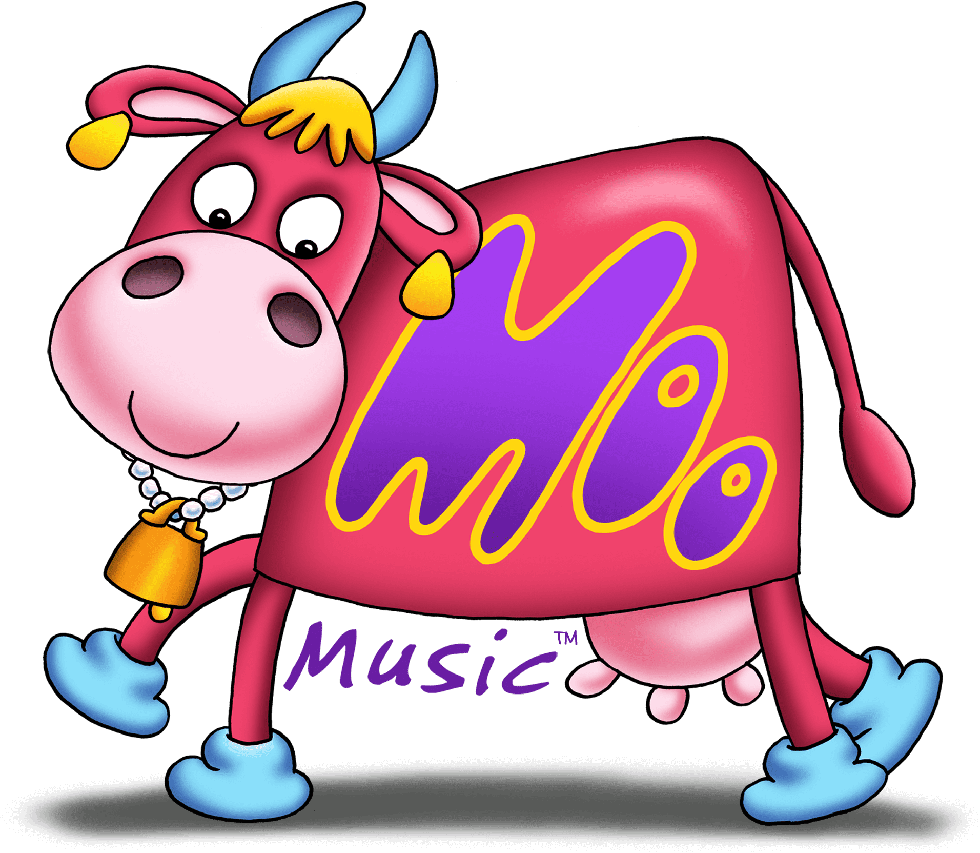 Moo Music cow logo