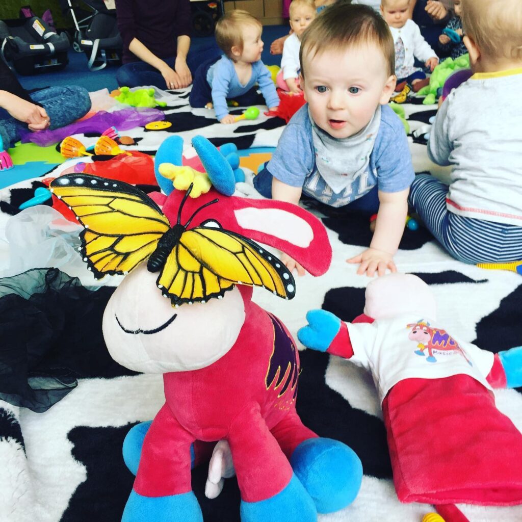 A colourful Moo Music session